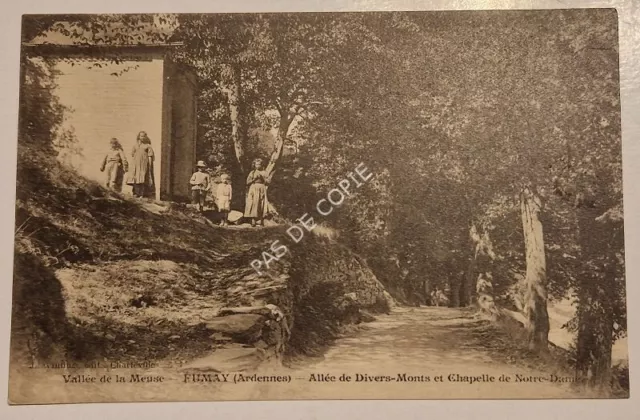 Carte Postale FUMAY - Allée de Divers-Monts