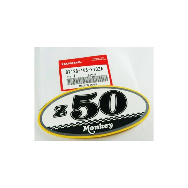 Autocollant cache batterie Monkey Z50J HONDA