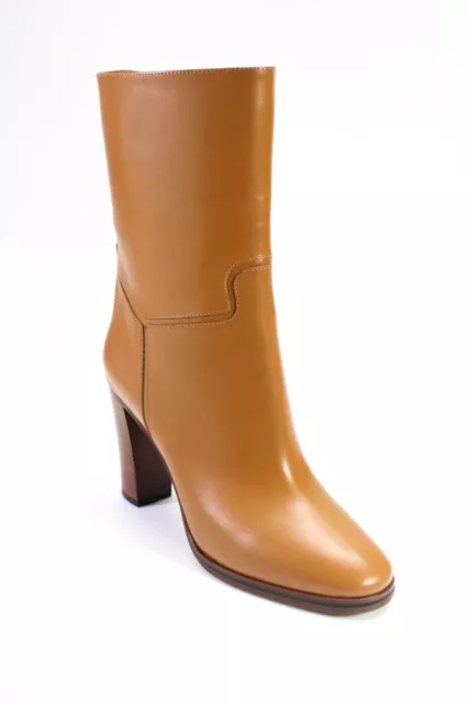 Victoria Beckham Womens Valentina Ankle Boots - Tan Size 39