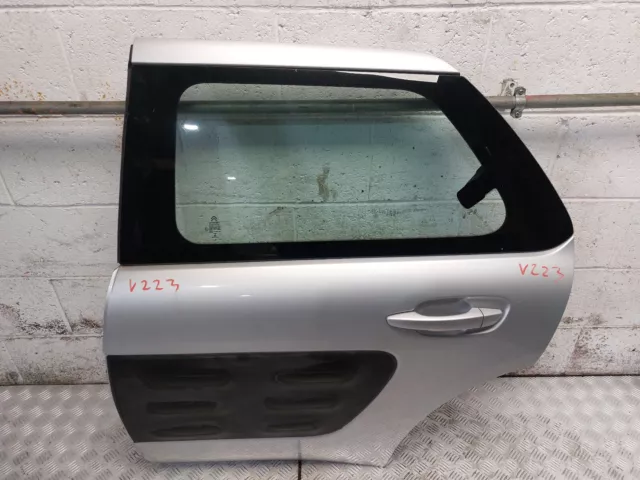 Citroen C4 Cactus 2017 Door Rear Left Passenger Side Nearside In Silver Ezr