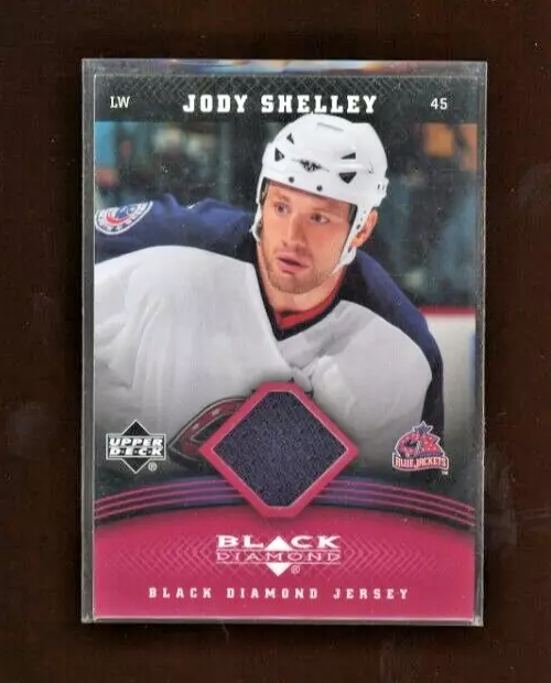 VTG AUTHENTIC JODY SHELLEY COLUMBUS BLUE JACKETS NHL KOHO HOCKEY JERSEY 52  RARE!