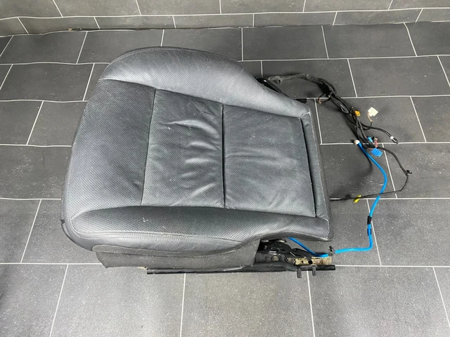 Siège cuir Mercedes W204 S204 Sport Chauffant Avant Gauche Noir Electrique