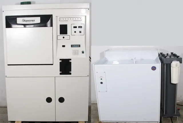 Aqueous AQ-300 Defluxing Batch PCB/SMT Cleaner/Cleaning System w/AQ-15 Recycler