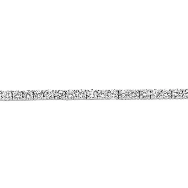 Jewelco London Dames Argent sterling blanc zircone cubique tennis bracelet