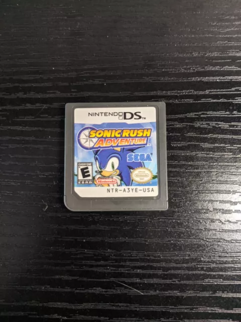 Sonic Rush Adventure DS Tested Cartridge Only