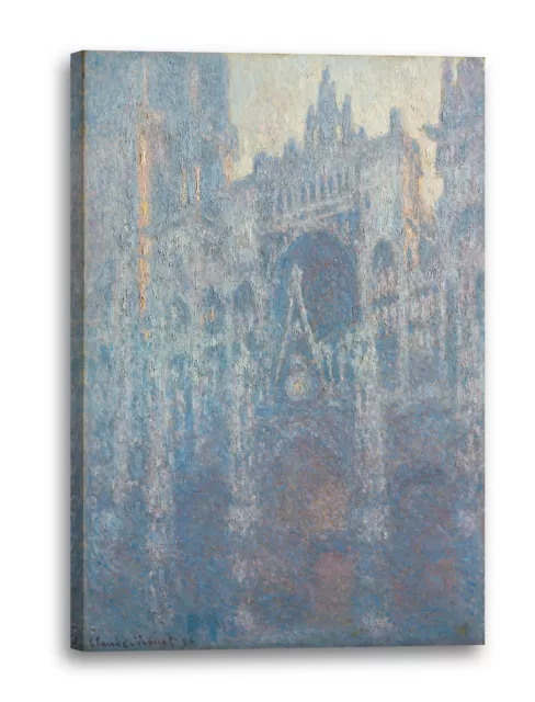 Kunstdruck Claude Monet - Das Tor der Kathedrale von Rouen im Morgenlicht (1894