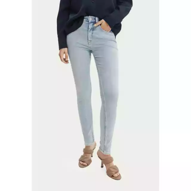 SCOTCH & SODA Light Wash Blue Denim Haut Skinny Jeans Women's Size ...