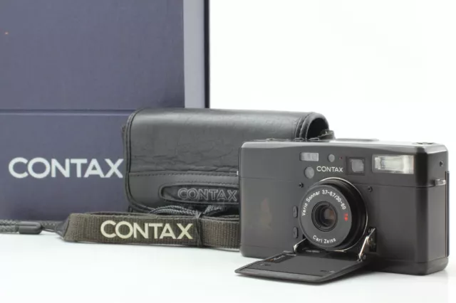 【 NEAR MINT++ in Box 】Contax TVS III Black Point & Shoot 35mm Film Camera JAPAN