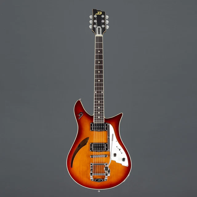 Duesenberg Double Cat Tremolo Vintage Burst - E-Gitarre 2