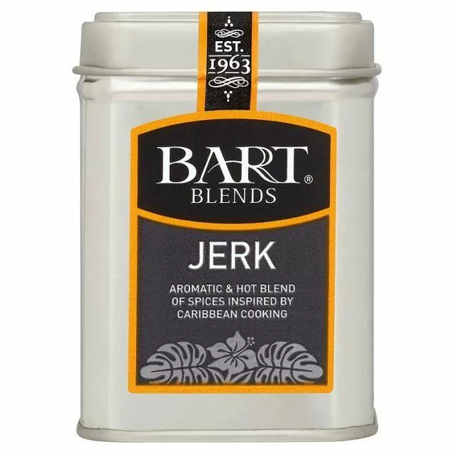 Bart Blends Jerk Spice Tin 65 g - (CONFEZIONE DA 4)