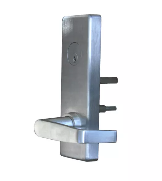 PDQ 4-EW-09-PHL Wide Escutcheon Plate Storeroom Lever for Panic Device - NEW