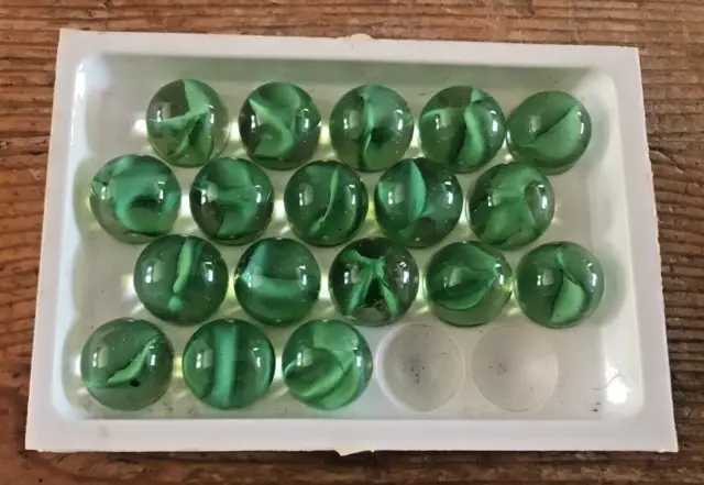 Parker Brothers Avalanche Game Replacement Green Marbles Parts Pieces