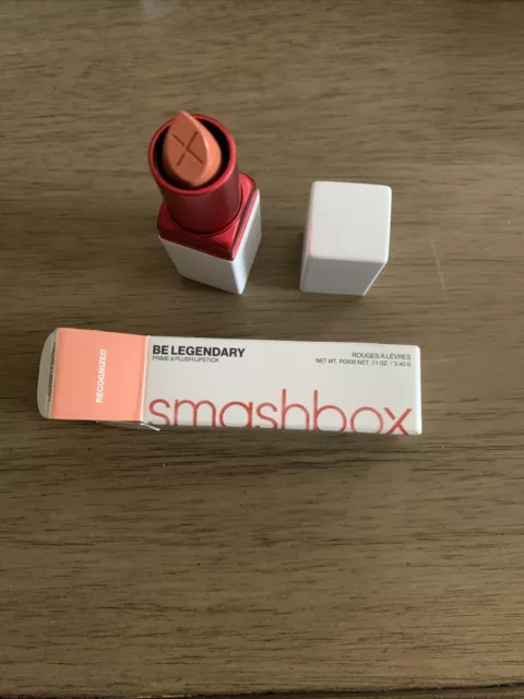 NIB Smashbox Be Legendary Prime & Plush Lipstick - 3.40 G/ .11 oz. - Recognized