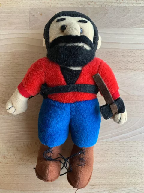 ASI 62960 PAUL BUNYAN Plush Stuffed Souvenir Bemidji MI Minnesota Collector 10”