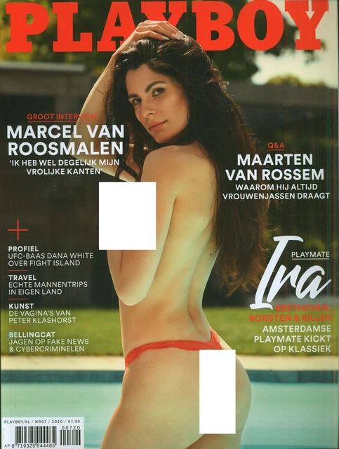 DUTCH PLAYBOY MAGAZINE 2020-07 Ira Beeli de Belfort, Yajaira Naumann EUR 25,00 - PicClick FR