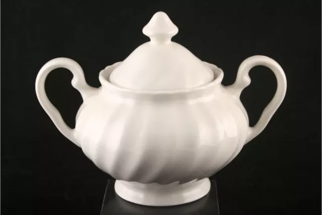 Johnson Brothers - Regency White - Sugar Bowl - Lidded (Tea) - 72911G