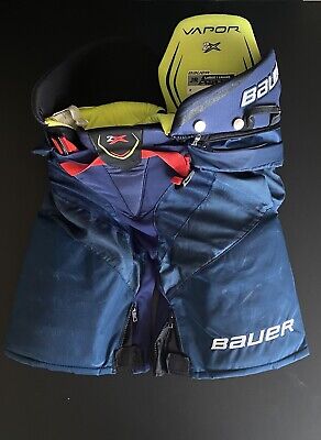 Bauer Vapor 2X Ice Hockey Pants Junior Size Large Blue
