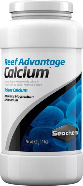 Seachem Reef Advantage Calcium 500 gram - raises and maintain calcium aquariums