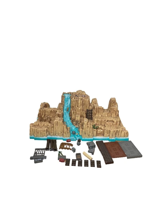 Mega Bloks Pyrates Pirate Treasure Island MOUNTAIN WATERFALL BASE PLATE flaws Mega Bloks Pyrates Pirate Treasure Island MOUNTAIN WATERFALL BASE PLATE flaws