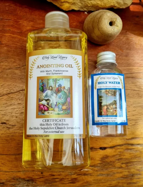 Anointing Oil Frankincense Myrrh Blessed 0.34oz/10ml Jerusalem