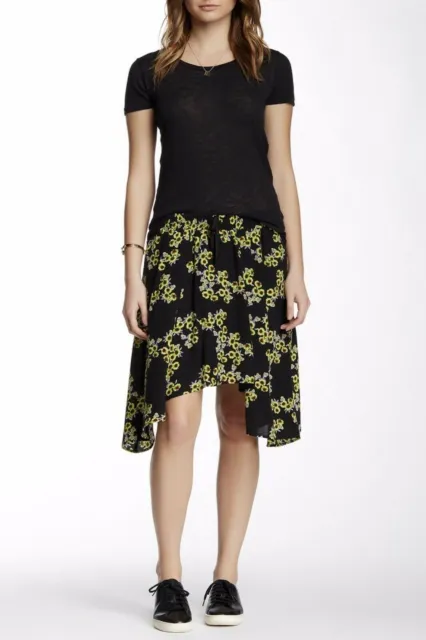 Pjk Patterson J Kincaid Silk Kern Floral Short Skirt Size S or M