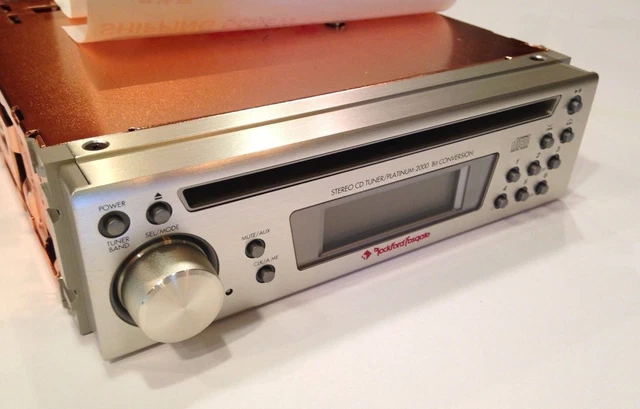 ROCKFORD FOSGATE RFX-8250 CD Player Made by Denon Japan w/Aux In