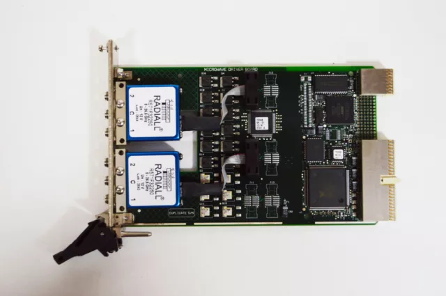 National Instruments NI PXI-2599 Dual SPDT RF Relay Switch Card, 26.5GHz