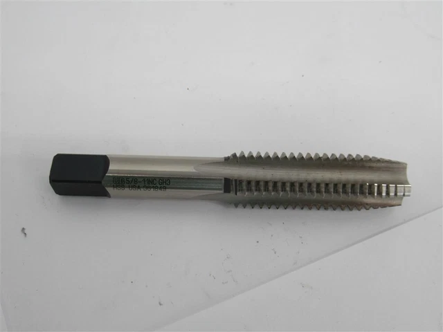 Union Butterfield 6007476 , 5/8"-11 UNC HSS Taper Straight Flute Tap