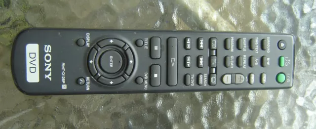 sony dvd remote control RMT-D126P Used