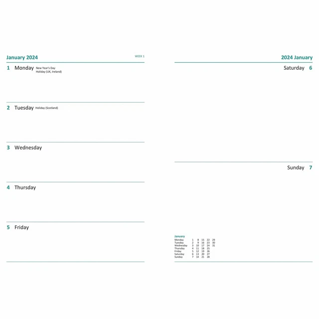 ITV SPORT RACING A5 Diary 2024 Sport Week To View £9.88 PicClick UK