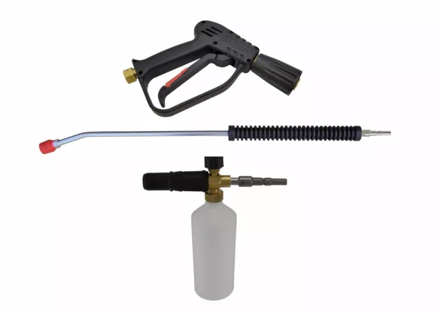 Snow Foam Lance Kit Quick Release M22M Inlet Karcher HD & HDS Compatible