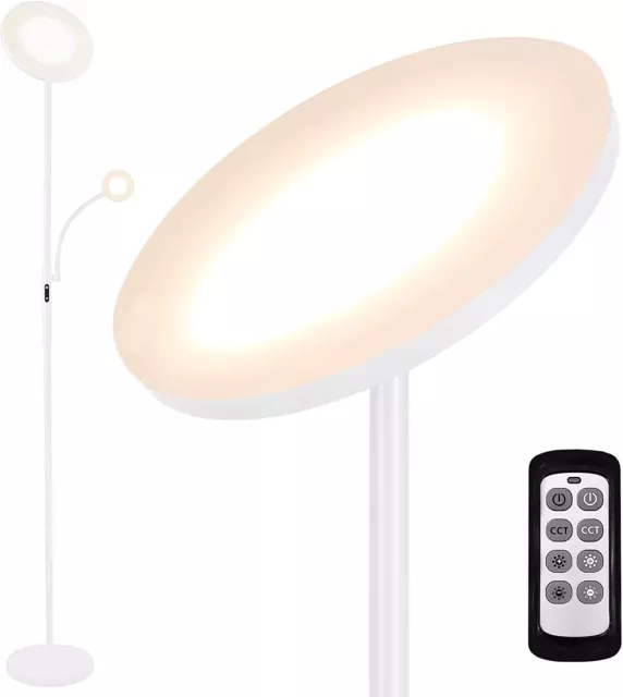 LED Stehlampe Stehleuchte Dimmbar Touch/Fernbedienung Leselampe Deckenfluter