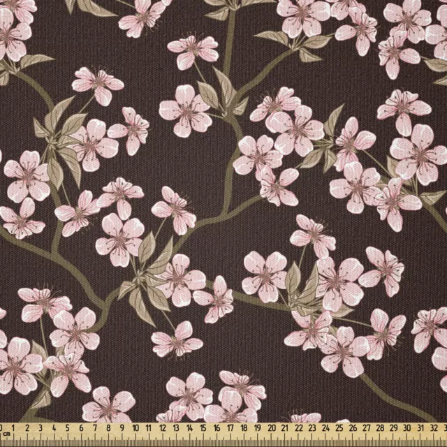 Kirschblüte Stoff als Meterware Japanischer Garten