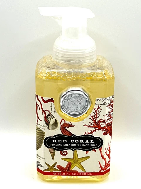 Michel Design Works 'Red Coral' Foaming Shea Butter Liquid Hand Soap 17.8 oz