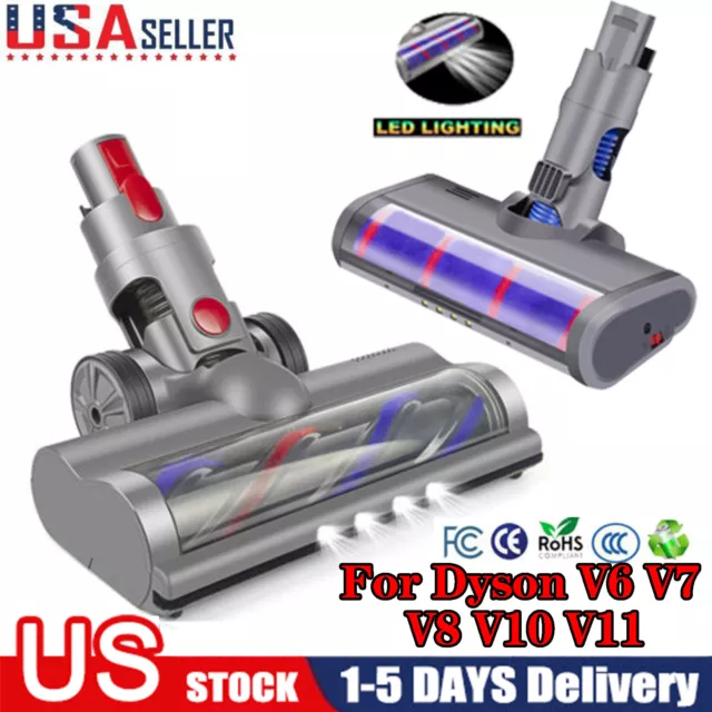 For DYSON V6 V7 V8 V10 V11 SV11 Motorhead Turbine Vacuum Brush Head Floor Tool