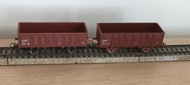LOT DE 4 wagons jouef compatible roco/lima 1/87 HO EUR 15,00 - PicClick FR
