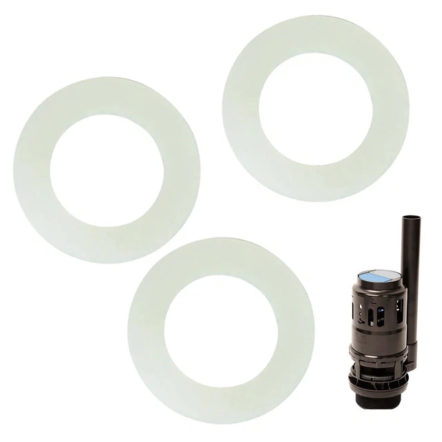 Práctico sello de doble descarga para accesorios de Glacier Bay kit pieza confiable