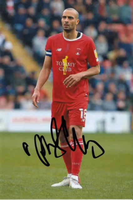 Darren Pratley Hand Signed Leyton Orient 6x4 Photo Football Autograph 2