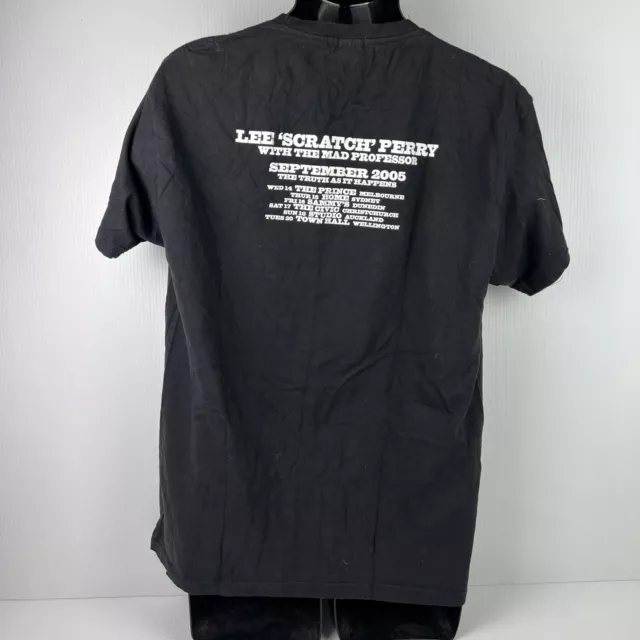 Lee "Scratch" Perry & The Mad Professor 2005 The Truth as it Happens Tour Shirt 2