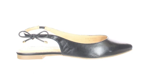 Jack Rogers Womens Black Slingbacks Size 8.5 (7238119)