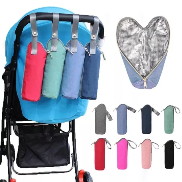 Baby Bottle Holder Thermal Bag Portable Stroller Hanging Bag
