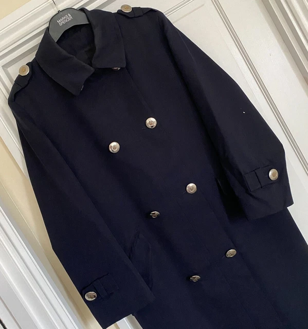 BRITISH AIRWAYS VINTAGE Cabin Crew Paul Costelloe Uniform Trench Coat ...