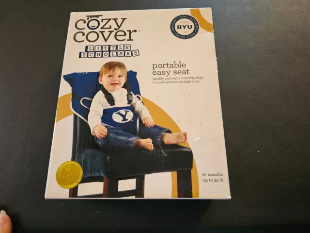 BYU Baby Cozy Cover Portable Easy Seat, 6 mos, 35 lbs  Convert to High Chair