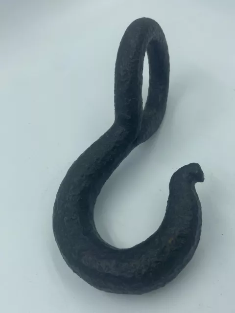Antique Large Wrought Iron Hook