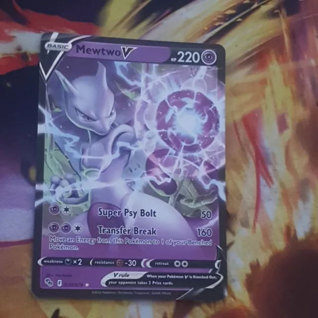  Mewtwo V 030/078 - Pokemon Go - Ultra Rare Card : Toys