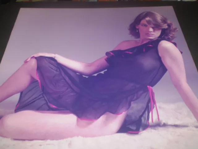 1980's   original vintage lingerie fetish  glamour  photograph 8 x 7'inch
