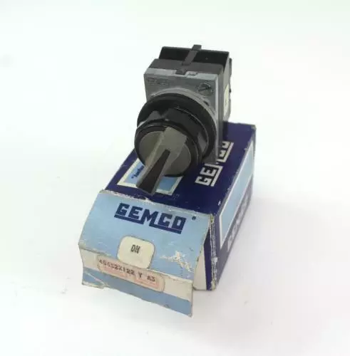 Gemco 404S2X122 Selector Switch Y