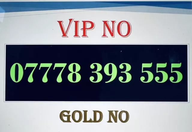 Gold Number Sim Card Easy Vip Mobile Phone Number Diamond Platinum 777 555