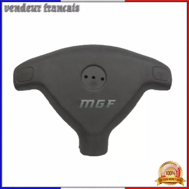 Couvercle couvre- cache d'airbag volant pour Opel Astra G Zafira A 1998-2004