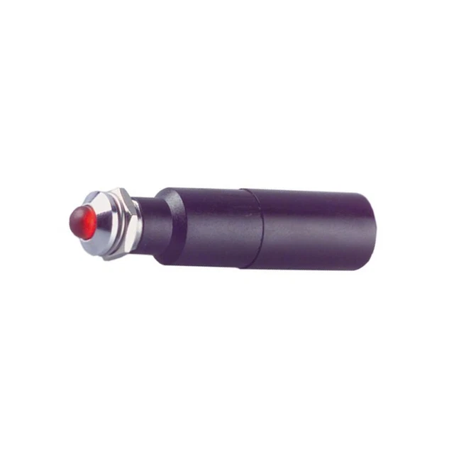 19510431 Luce di controllo: LED convesso 230VAC Apertura: Ø8mm IP67 Plastica CML SEMI